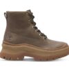 Women's Roxie Lane Mid Lace-Up Boot Brown 8 US Womens