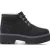 Women's Stone Street Premium Platform Waterproof Chukka Black 6 US Womens