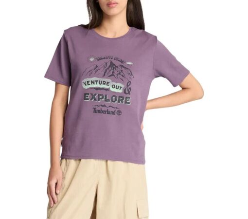 Women's TimberFRESH™ Front Graphic Short-Sleeve T-Shirt Purple