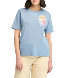 Women's Timberfresh™ Chest Graphic Short-Sleeve T-Shirt Blue