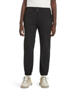 Women's UV-Protection 4 Way Stretch Jogger Pant Black
