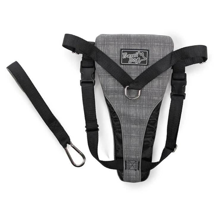 XL Dog Harness 2 in 1 Combo - Car Travel Rides + Walks - No Pull Leash Seat Belt