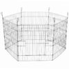 YES4PETS 24' 6 Panel Pet Playpen Fold Exercise Cage Fence Enclosure