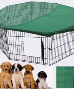 YES4PETS 30' Dog Pet Playpen Exercise Puppy Enclosure Fence with cover