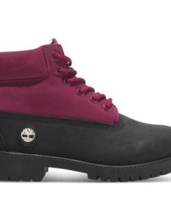 Youth Premium 6-Inch Lace-Up Waterproof Boot Pink 13 US Kids