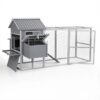 i.Pet Chicken Coop Rabbit Hutch Extra Large Wooden Run Bunny Cage Poultry House Outdoor