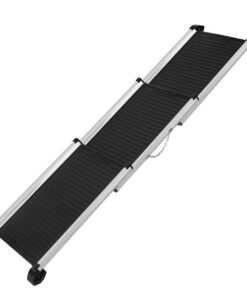 i.Pet Dog Ramp Pet Stairs Steps Car SUV Foldable Portable Ladder Adjustable