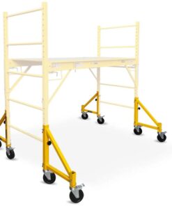 Baumr-AG Outrigger Wheel Set for Adjustable Mobile Scaffolding, 4pc