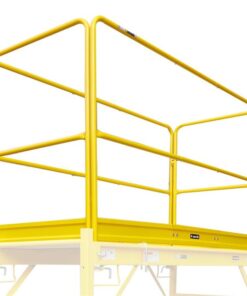 Baumr-AG Safety Guard Rail for Adjustable Mobile Scaffold