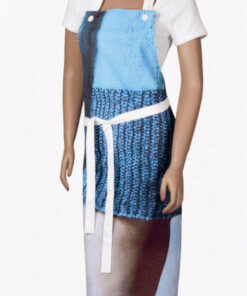 Blaze Blue Based Cheeky Jumper Unique Apron