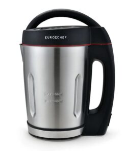 EUROCHEF Soup Maker Blender Smoothie Compact Hot Cold Stainless Steel Mixer