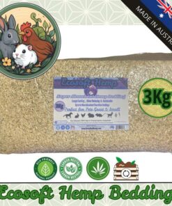 Ecosoft Hemp Bedding For Small Animal & Chickens 3kg | Vital Habitat