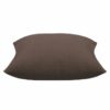 Elements Stone Brown Solid Base Colour Cushion Cover