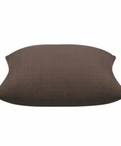 Elements Stone Brown Solid Base Colour Cushion Cover