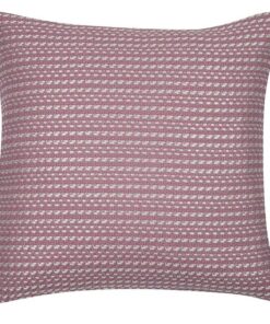 Fern Rose Soft Pink & White Cushion Cover Made In Europe