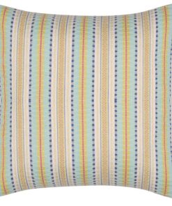 Finn Yellow Multicoloured Retro Cushion Cover