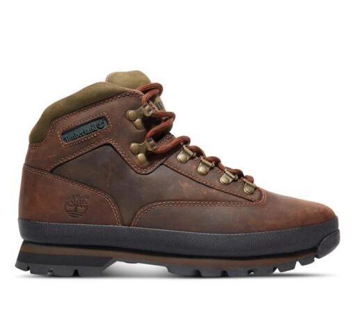 Men's Euro Hiker Boot Brown 7 US Mens