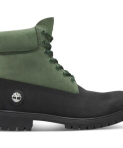 Men's Heritage 6-Inch Lace Up Waterproof Boot Black 8 US Mens