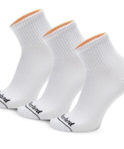 Ocean Grove Quarter Sock 3 Pack White
