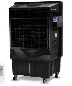 POLYCOOL 130L 750W Evaporative Air Cooler, Commercial Industrial Grade, Remote Control, Purifier, Fan