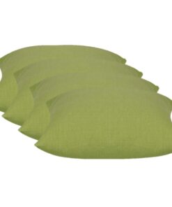 Pack of 4 Elements Green Square 50cm x 50cm Cushion Covers
