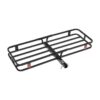 VEVOR 53" x 19" x 5", Hitch Cargo Carrier, 500 lbs Capacity Hitch Cargo Carrier with Hitch Stabilizer & Ratchet Straps, Hitch Mount Cargo Carrier with