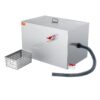 VEVOR Commercial Grease Trap, 40 LBS Grease Interceptor, Side Inlet Interceptor, Under Sink Stainless Steel Grease Trap, 10 GPM Waste Water Oil-water