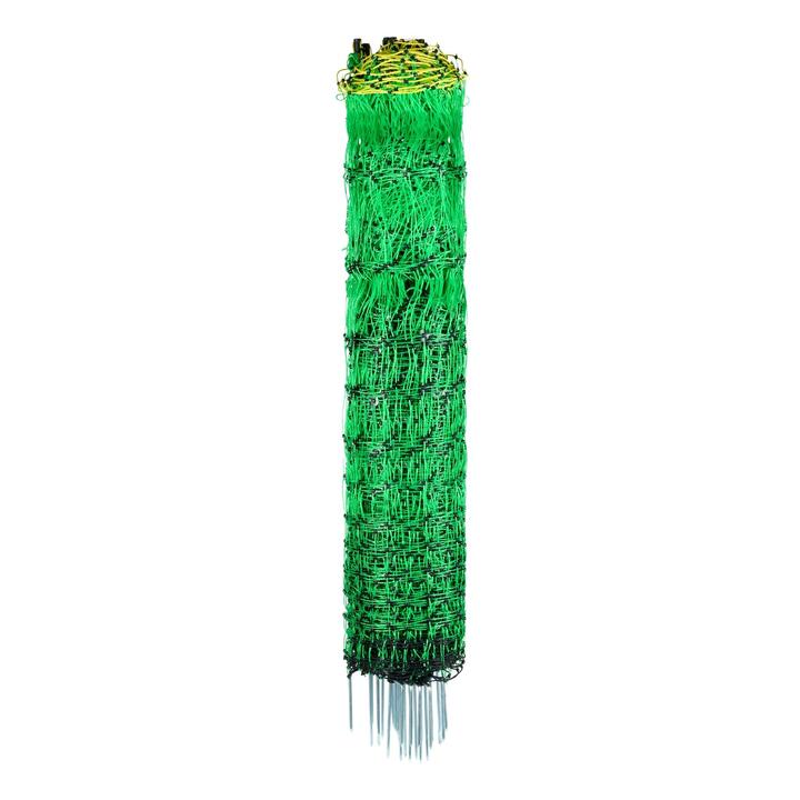 VEVOR Electric Fence Netting, 0.88 x 49.98 m, PE Net Fencing with Posts & Double-Spiked Stakes, Utility Portable Mesh for Goats, Sheep, Lambs, Deer, H
