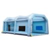 VEVOR Inflatable Paint Booth, 10x6x4m Inflatable Spray Booth, High Powerful 950W+1100W Blowers Spray Booth Tent, Car Paint Tent Air Filter System for