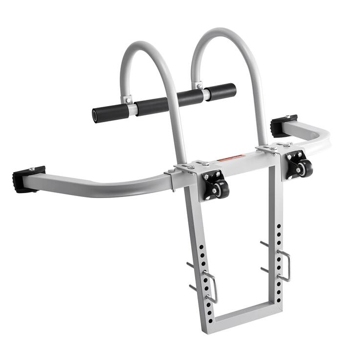 VEVOR Ladder Stabilizer, 2 in 1 Extension Wall Ladder Standoff Hook, Roof Ridge Ladder Accessories Both Horizontally and Vertically, Heavy-duty Steel