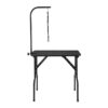 VEVOR Pet Grooming Table Arm with Clamp, 808 x 460 mm Dog Grooming Station, Foldable Pets Grooming Stand for Medium and Small Dogs, Free No Sit Haunch