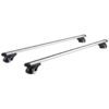 VEVOR Roof Rack Cross Bars, Aluminum Roof Rack Crossbars, Fit Raised Side Rail with Gap, 90 kg Load Capacity, Adjustable Crossbars with Locks, for SUV