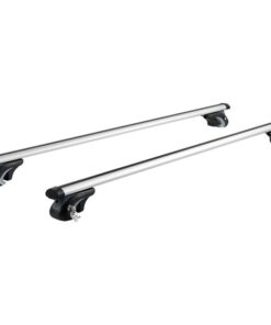 VEVOR Roof Rack Cross Bars, Aluminum Roof Rack Crossbars, Fit Raised Side Rail with Gap, 90 kg Load Capacity, Adjustable Crossbars with Locks, for SUV