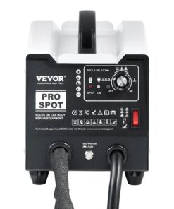 VEVOR Stud Welder Dent Repair Kit, 1.8KW Spot Welder Dent Puller with Auto/Manual Welding & 7 Versatile Modes, Auto Body Spot Welding Dent Puller Mach