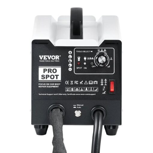 VEVOR Stud Welder Dent Repair Kit, 1.8KW Spot Welder Dent Puller with Auto/Manual Welding & 7 Versatile Modes, Auto Body Spot Welding Dent Puller Mach