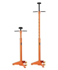 VEVOR Underhoist Support Stand, 3/4 Ton Capacity Under Hoist Jack Stand, Lifting from 38.4 to 75.4 in, Bearing Mounted Spin Handle, Self-Locking Threa
