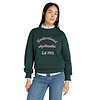 Women's Brushed Back Crewneck Sweatshirt Green