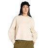 Women's Lush Comfort Crewneck Sweatshirt Beige