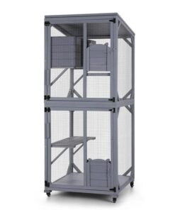 i.Pet Cat House Wooden 180cm Rabbit Hutch Pet Condo Small Dog Enclosure Cage