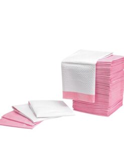 100pcs Pet Dog Cat Potty Training Toilet Mat Pads PINK
