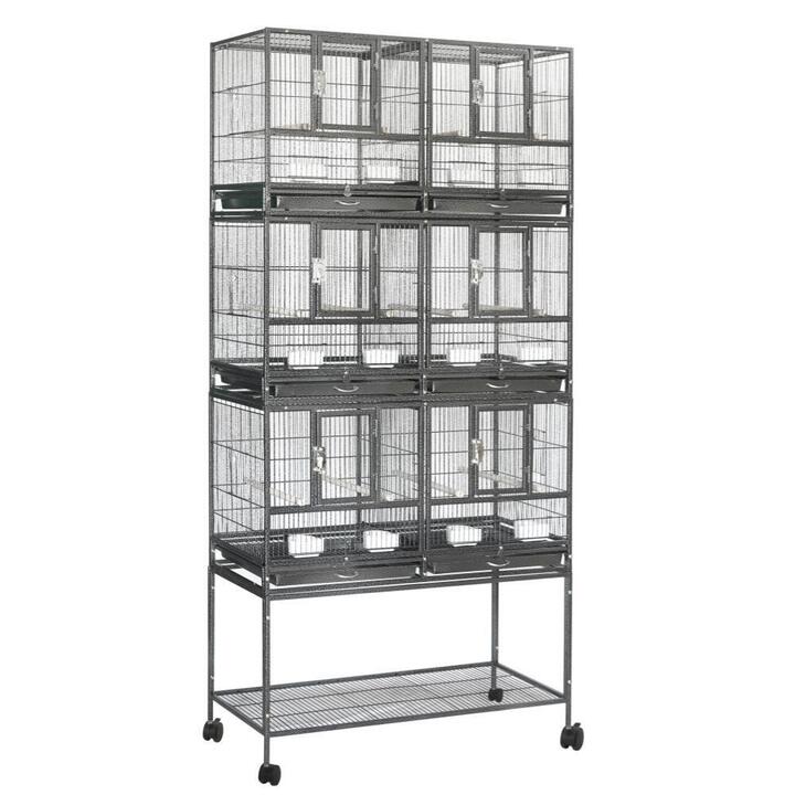 208cm XXL Stackers Breeding Bird Budgies Aviary Cage