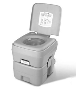 20L Outdoor Portable Camping Toilet 50 Flush