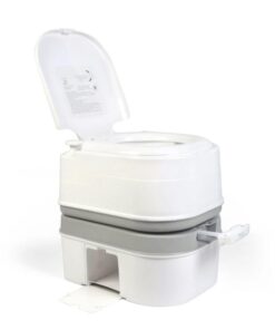 24L Portable Camping, Caravanning Toilet with Odour-Resistant Seal