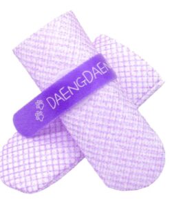 28pc X Dog Shoes Waterproof Disposable Boots Anti-Slip Pet Socks L VIOLET