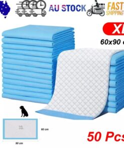 50pcs Pet Training Pads Puppy Toilet Dog Pee Indoor 60x90cm Super Absorbent