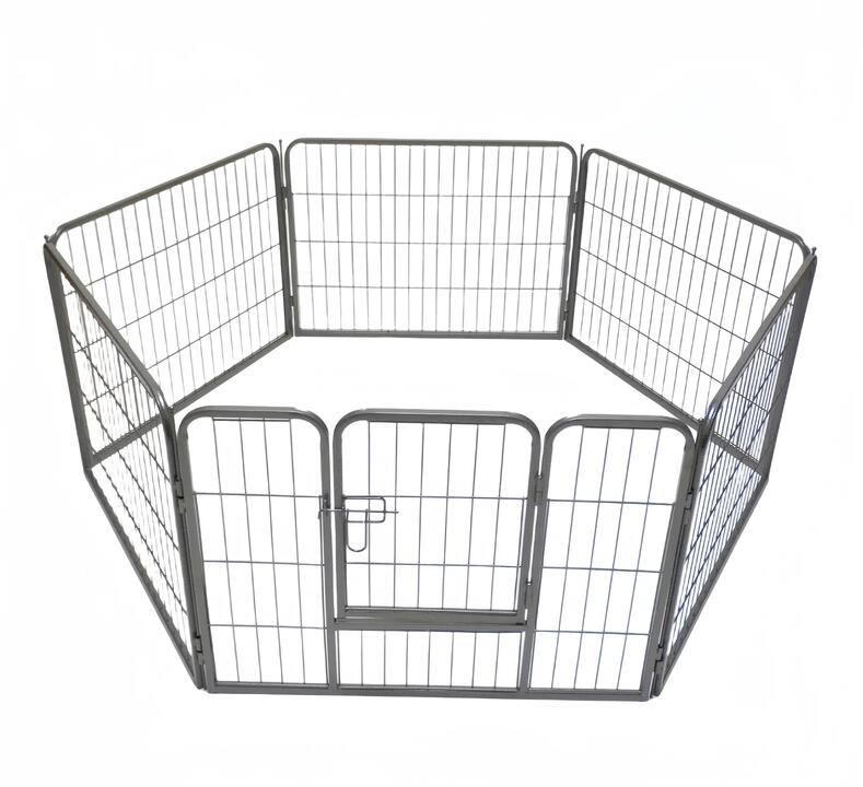 6 Panel 60 cm Heavy Duty Pet Dog Puppy Cat Rabbit Exercise Playpen Fence