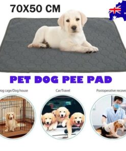 70X50cm Washable Pet Dog Pee Pad Reusable Cat Puppy Training Wee Absorbent Mat Pads Bed