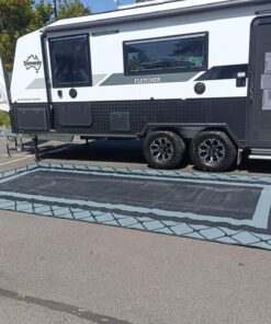 Alfresco 4m x 2.4m recycled poly mat