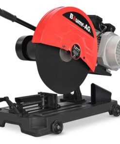 BAUMR-AG 2400W 400mm 16" Metal Cut Off Cold Saw, Commercial Grade, Brushless Motor, Soft Start, 45 Degree Mitre Chop