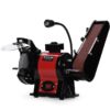 BAUMR-AG Bench Grinder and Belt Sander Combo, 150mm Grinding Disc, 50 x 686mm Linisher, Brushless Motor, Worklight